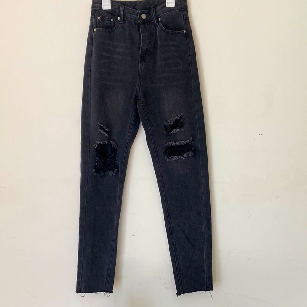Black Mom Jeans by Shein